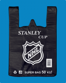 Майка ПНД 42+20х70  НХЛ черная (700 шт) 25 мкр